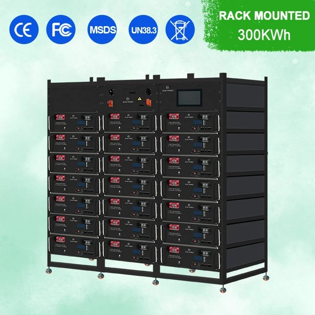 rack mounted energy storage battery system unit